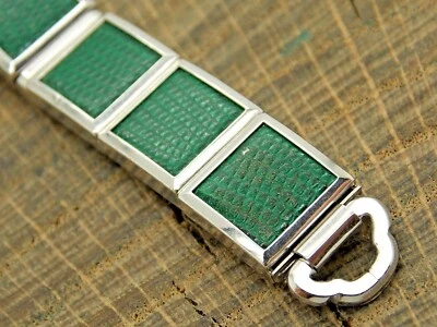 Speidel Vintage NOS Não Usado Cheio de Ouro e Expansão de Lagarto Pulseira Anel Final - Imagem 1 de 3