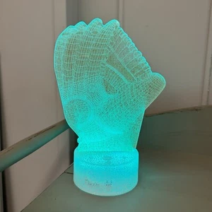 4 Pc Baseball 3D Night Light Remote Control- 16 Colors Auto Gradient Night Light - Picture 1 of 14