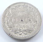 Holandia 10 centów-Wilhelma-Data tłoczenia 1917 -640/Srebro-1,38gr.D=15mm- 