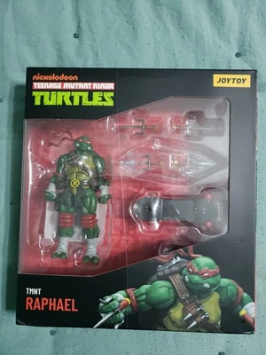 Figura de acción JoyToy TNMT Tortuga Ninja Rafael escala 1:18 Foto 1 de 2