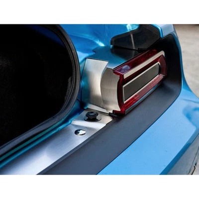 Kit de cubierta de luz trasera 8p para Dodge Challenger 2008-2014 [acero inoxidable/cepillado] Foto 1 de 4