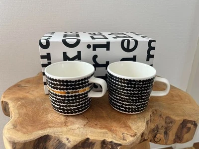 Marimekko Oiva Siirtolapuutarha Rasymatto Taza Taza Par Set Oiva 10 Aniversario Foto 1 de 4