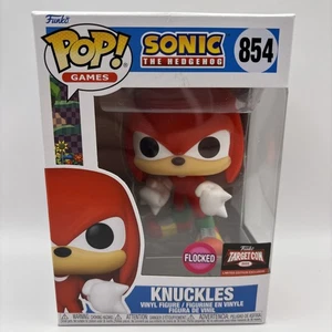 Funko Pop! Vinyl: Sonic the Hedgehog - Knuckles (Flocked) - Target #854 - Bild 1 von 6
