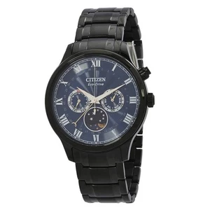 Citizen Chronograph Blue Dial Men's Watch AP1055-87L - Picture 1 of 3