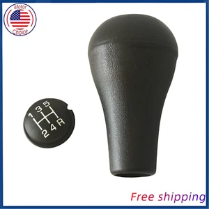 5-speed Stick Shifter Knob & Insert For Dodge Ram Dakota Jeep Wrangler Cherokee - Picture 1 of 6