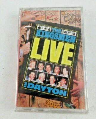 THE KINGSMEN Live In Dayton Cassette Tape NEW Christian Music 1990 Free Shipping - Image 1 of 2
