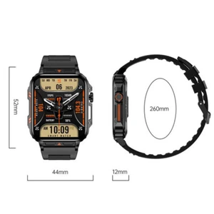 Bluetooth Compatible Talking Watch Touch Screen Sports & Fitness For Android iOS - Zdjęcie 1 z 11