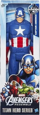 Muñeco Capitan America de Marvel de 33cm. Multicolor de Hasbro - Imagen 1 de 2