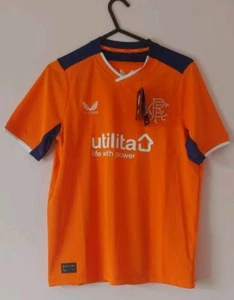 Rangers Kinder Jungen Third Trikot 2022 2023 Junior Large Fußball SPFL Glasgow NEU - Bild 1 von 17
