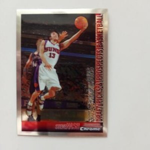 2005-06 Bowman Chrome Phoenix Suns Basketball Card #1 Steve Nash