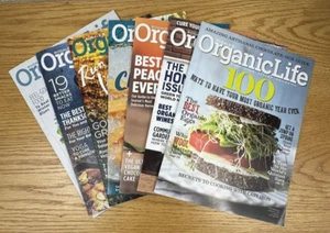 7 LOT - Rodale's Organic Life Magazine - 2016 - Lebensmittel Haus Garten Wohlbefinden - Bild 1 von 9