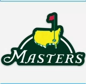 Masters Golf Logo MAGNET - Vinyl magnet - Picture 1 of 1