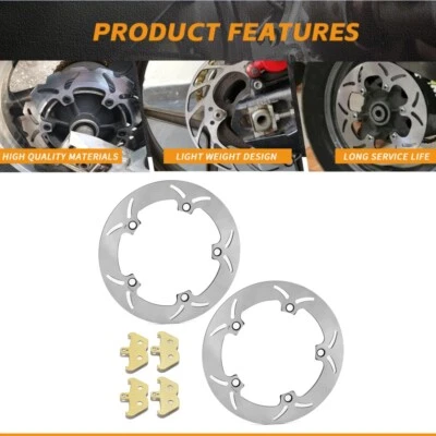 For BMW Front Brake Discs Rotors Pads R 850 GS 1998-2000 R 1100 S 1998-2000 1999 - Imagem 1 de 4