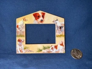 Jack Russell Terrier Frame Magnet - Picture 1 of 4