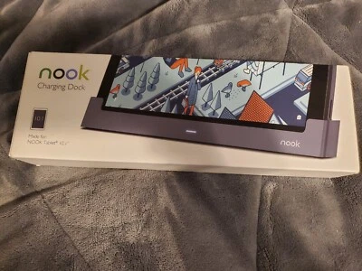 Nook Tablet 10.1 Charging Dock Barnes & Noble Hands Free Upright Stand Brand New - Image 1 of 2