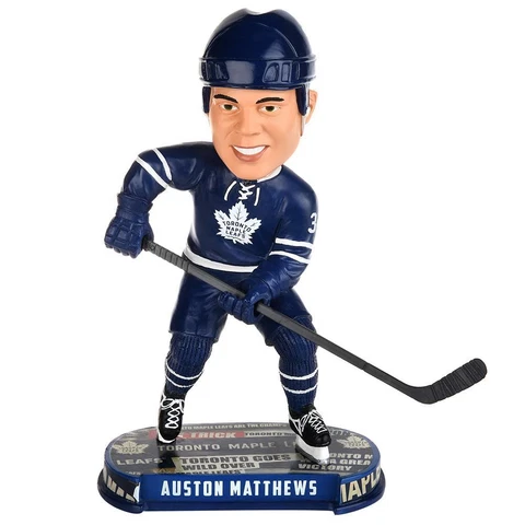 Auston Matthews Toronto Maple Leafs Headline Special Edition Bobblehead NHL Cover