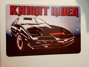 Knight Rider Kit Car Retro 80s Tv Show 8x12 Metal Wall Sign Garage Man Cave