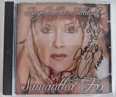 SAMANTHA FOX CD Autogramm signiert Original Autograph Signed International - Bild 1 von 3