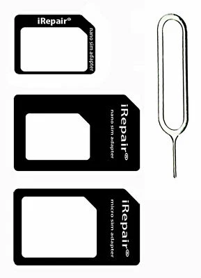 NANO MICRO SCHEDA SIM ADATTATORE SIM PER SCHEDA SIM XTRA CARD CELLULARE NUOVO - Immagine 1 di 3