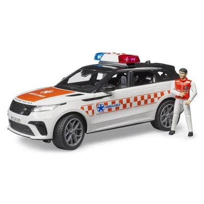 Bruder 1/16 Range Rover Velar Emergency Vehicle with Driver 02885 - Image 1 of 4