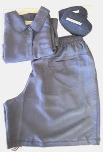 Bermudas y blusa vintage Liz Claiborne 100 % seda talla 20 R3-O18 - Imagen 1 de 8