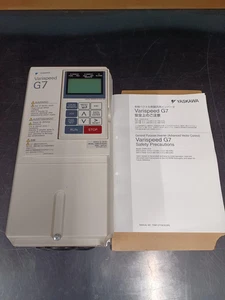 Inversor Yaskawa Varispeed G7 CIMR-G7A22P2 2,2 kW accionamiento de CA YASKAWA eléctrico usado - Imagen 1 de 8