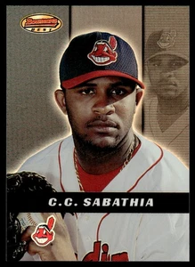 2000 Bowman's Best CC Sabathia Cleveland Indians #118 - Picture 1 of 2