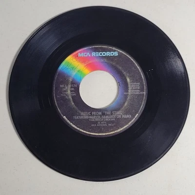 Marvin Hamlisch The Entertainer 45 RPM Vinyl 1974 MCA The Sting Soundtrack  Foto 1 de 3