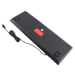 Chinese Keyboard USB Wired Comfortable Hand Feel Low Noise Bilingual Chinese Eng - Picture 1 of 12