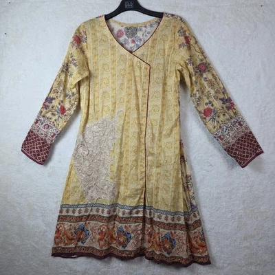 Girls Womens Indian Ethnic Salwar Kurta Dup Party Dress Sz Med New - Image 1 of 4