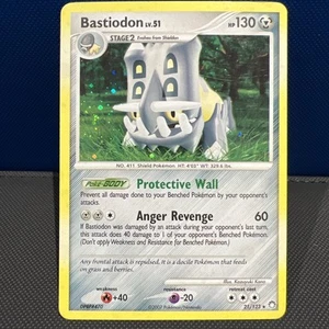 Pokémon TCG Bastiodon 21/123 Rare Holo Mysterious Treasures 2007 - Picture 1 of 5