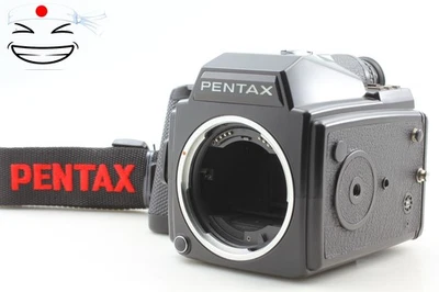 [ESTADO PERFEITO com alça] Pentax 645 corpo da câmera de filme formato médio 120 suporte de filme JAPÃO - Imagem 1 de 4