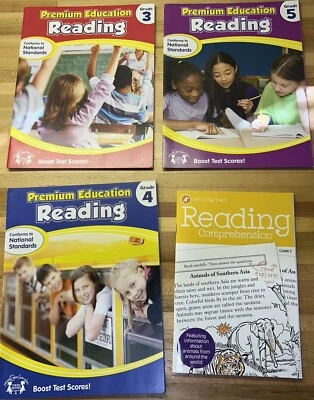 Premium Education Reading Bundle- 4 Books Gr 2-5 Boost Test Scores Twin Sisters - Image 1 of 2