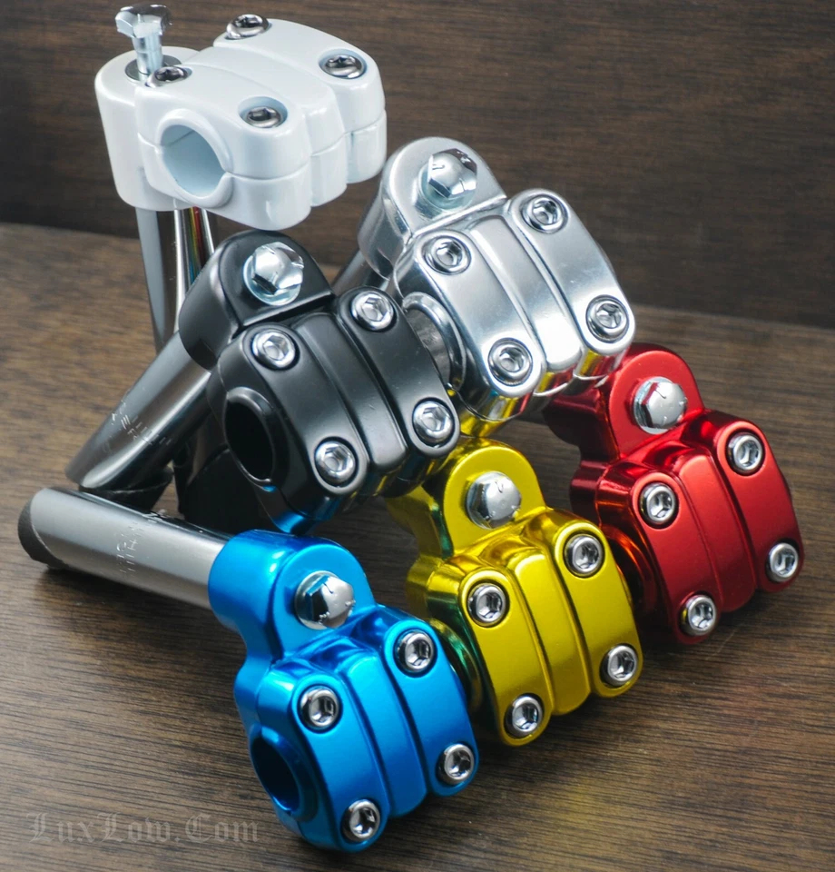 Alloy 13/16" 21.1mm OS BMX Bike 4Bolt Quill Stem Vintage Schwinn Cruiser Bicycle - Image 1 of 1