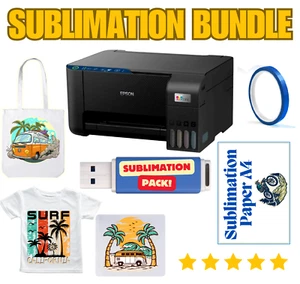 Sublimation printer Epson Eco-tank High Quality Sublimation Printer Bundle. - Picture 1 of 1