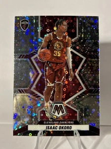 Isaac Okoro Fast Break Silver Mosaic Disco Prizm 2021-22 Panini Mosaic - Picture 1 of 2