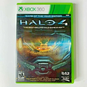 Halo 4 Video Game Microsoft Xbox 360 Video Games Tested FREE Shipout Today READ* - Picture 1 of 1