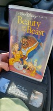 Beauty And The Beast Black Diamond W/ Classic Vhs Tapes