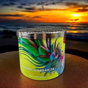 Bath & Body Works Island Margarita Scented Candle 3-Wick 14.5 oz NEW - Picture 1 of 5