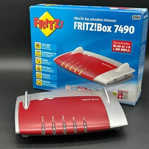 AVM FRITZ!Box 7490 Wireless Router/DSL-Modem - Rot - Bild 1 von 2