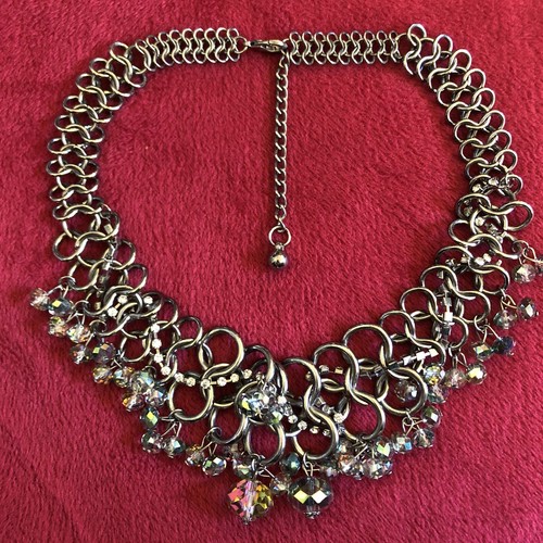 VETEMENTS Collana con catena di perle Dangling AB