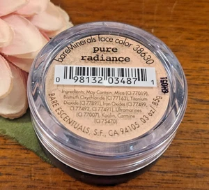 FULL SZ id bareMinerals All Over Face Color PURE RADIANCE 38630 .85 g / 0.03 oz - Picture 1 of 8