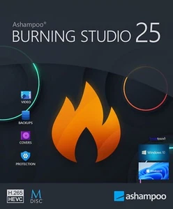 Ashampoo Burning Studio 25 Vollversion Dauerlizenz Deutsch ML Download NEU - Bild 1 von 7