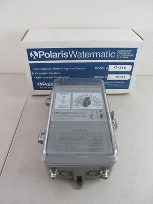 Controlador Polaris Watermatic C-316 ORP/pH con pantalla de pH 24 voltios nuevo en caja abierta Foto 1 de 4