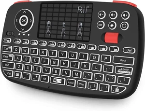 I4 Mini Bluetooth Keyboard with Touchpad, Blacklit Portable Wireless Keyboard wi - Picture 1 of 12
