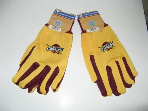 TWO  PAIR OF CLEVELAND CAVALIERS, SPORT UTILITY GLOVES FROM FOREVER COLLECTABLE Cover
