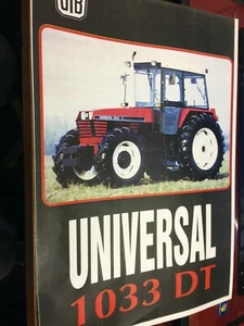 UTB UNIVERSAL 1033DT A4 PRODUCT SPECIFICATIONS FLYER FLIER LEAFLET - Picture 1 of 1