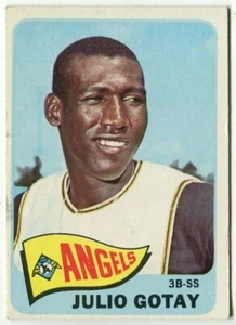 1965 Topps #552 Julio Gotay Los Angeles Angels Hi# - Imagen 1 de 2