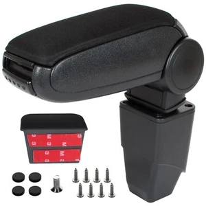 BRACCIOLO + SET DI MONTAGGIO TESSUTO NERO PER PEUGEOT 206 1998- - Imagen 1 de 3