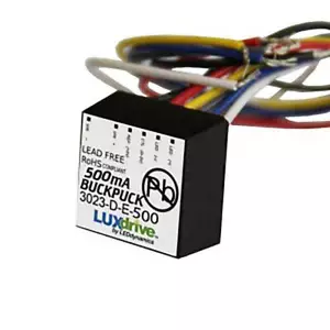 BuckPuck con cable LuxDrive - Controlador LED de corriente constante de 500 mA con atenuación - Imagen 1 de 1